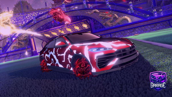 A Rocket League car design from Tinoo0