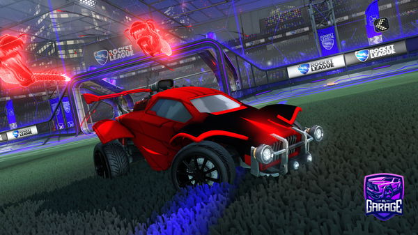 A Rocket League car design from ninewithahook