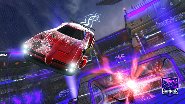 A Rocket League car design from CDMG_GIB