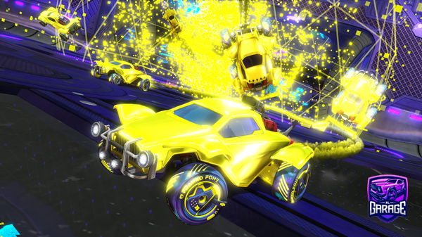 A Rocket League car design from MasterofUchihas