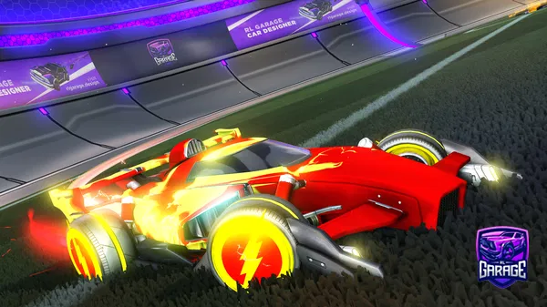 A Rocket League car design from ItsGiuze