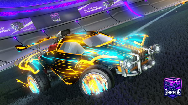 A Rocket League car design from Coley_Woley_1