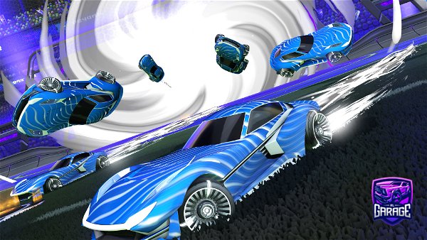 A Rocket League car design from SuperMachineX