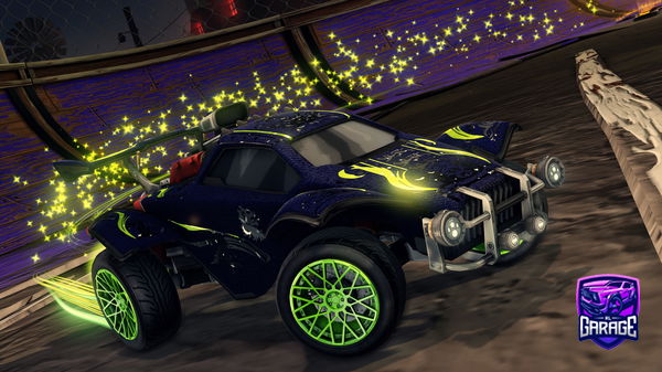 A Rocket League car design from Verrkami