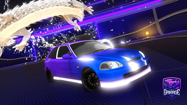 A Rocket League car design from Rdicko