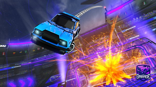 A Rocket League car design from ulledulledong