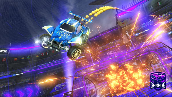 A Rocket League car design from BrawnierFern9
