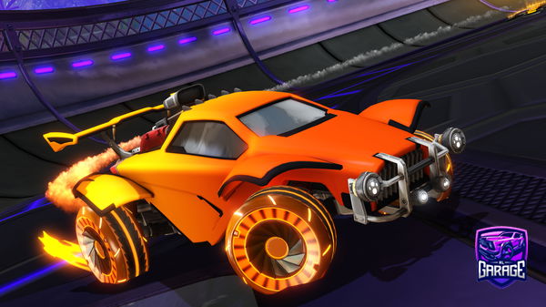 A Rocket League car design from Goudou
