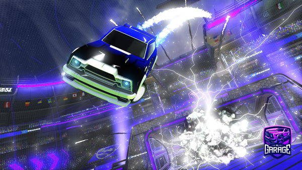 A Rocket League car design from cosmos69