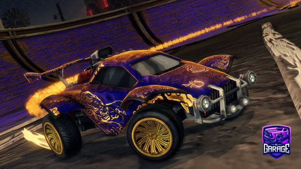 A Rocket League car design from Stenergie