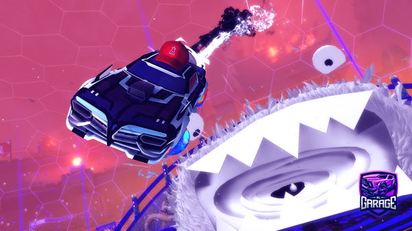 A Rocket League car design from Rabeah_14