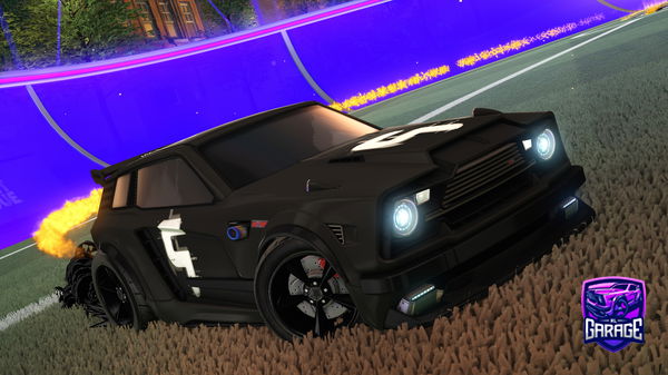 A Rocket League car design from ctj6