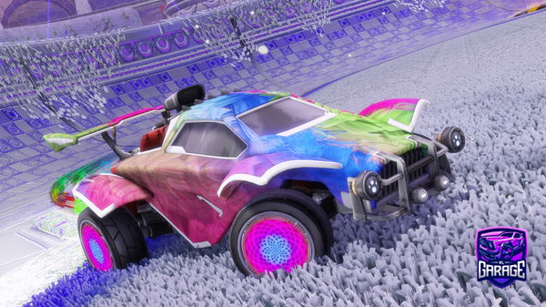 A Rocket League car design from Riptide_Snowwy
