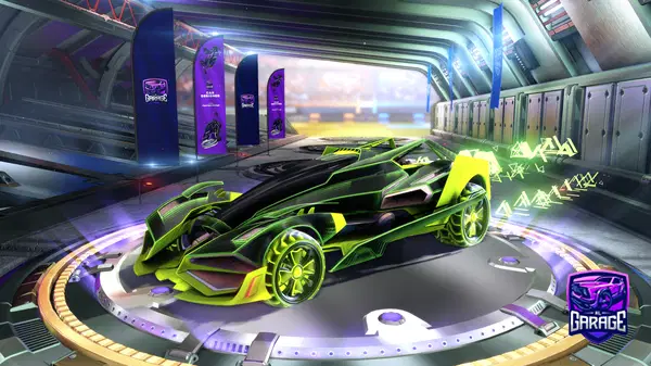 A Rocket League car design from irosario78