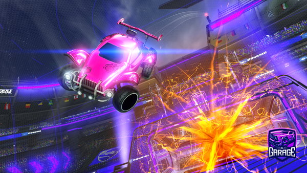 A Rocket League car design from FR0STY2508