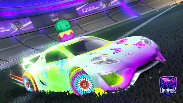 A Rocket League car design from azzyro