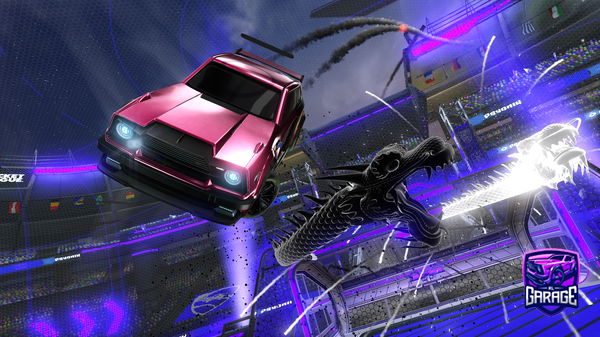 A Rocket League car design from P3G4S99