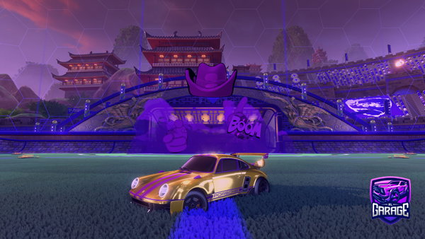 A Rocket League car design from Bombardment