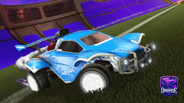 A Rocket League car design from ITzz_HxNRY