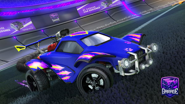 A Rocket League car design from spurtteri