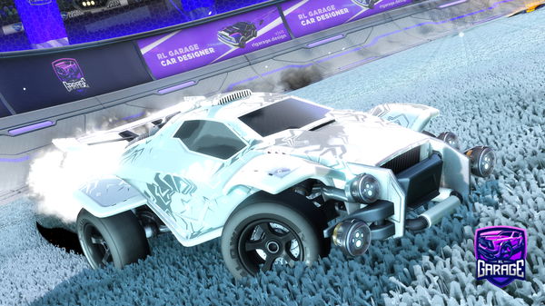 A Rocket League car design from The_Blue_Croc