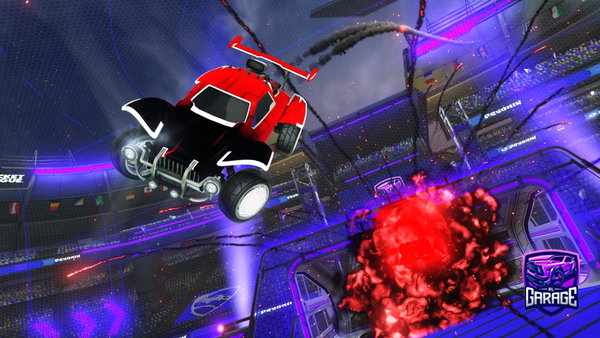 A Rocket League car design from NICO-SWITCH