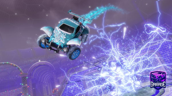 A Rocket League car design from Fotevailar1