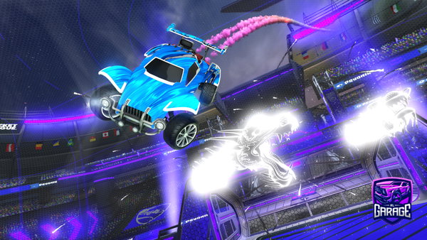 A Rocket League car design from EHM10