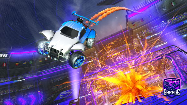 A Rocket League car design from Biancam993