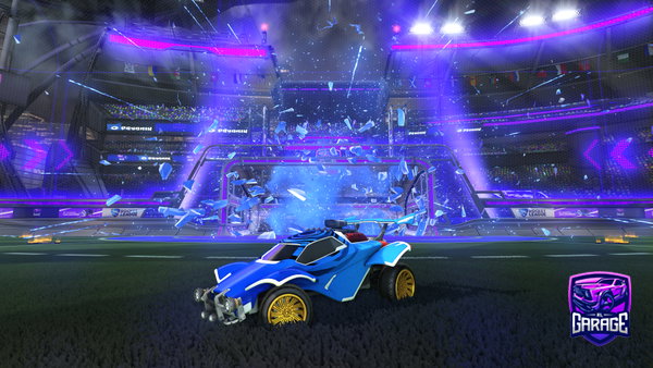 A Rocket League car design from Veast98