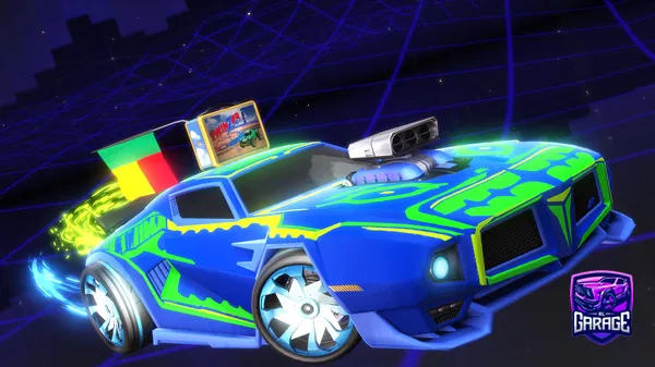 A Rocket League car design from chuster888
