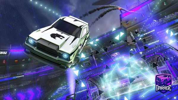 A Rocket League car design from Mythalieon