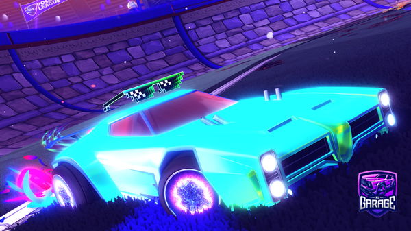 A Rocket League car design from Cosmo_Stellar