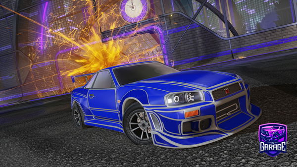 A Rocket League car design from Este0913