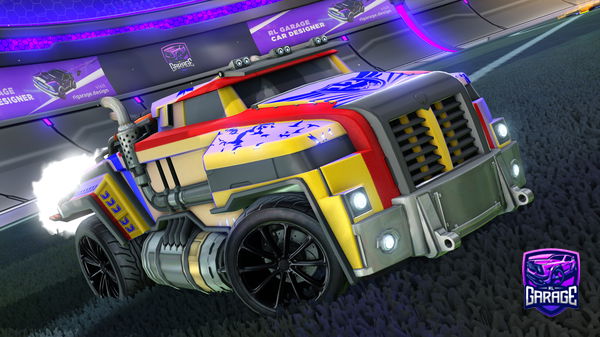 A Rocket League car design from PrismxJunior