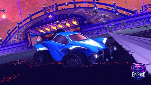 A Rocket League car design from bbone99can