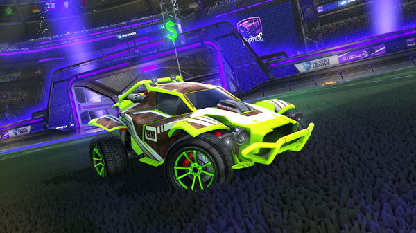 A Rocket League car design from Picaishere