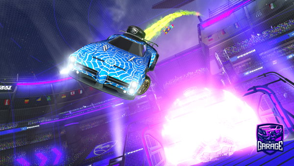 A Rocket League car design from clonard000