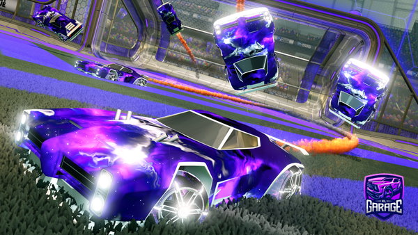 A Rocket League car design from wash2oo6