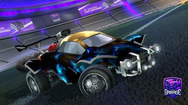 A Rocket League car design from Jarekmn