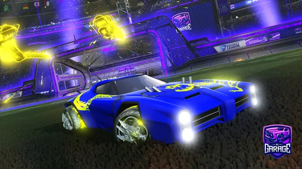 A Rocket League car design from MonsterKing25