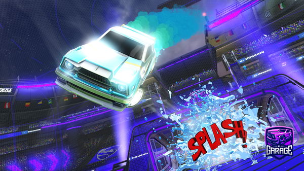 A Rocket League car design from th3am3rican