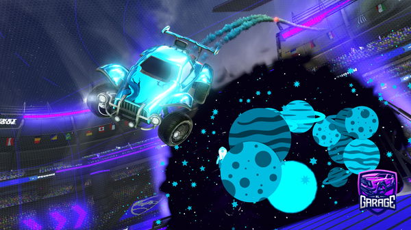 A Rocket League car design from IllusionFTW