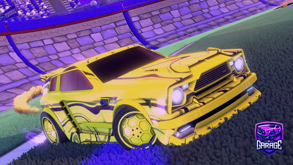 A Rocket League car design from casxcas
