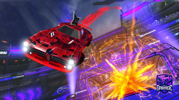 A Rocket League car design from Lithic_Sparkz_