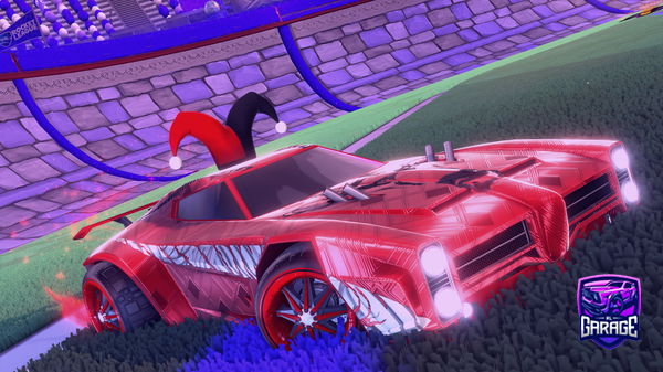 A Rocket League car design from abspielen