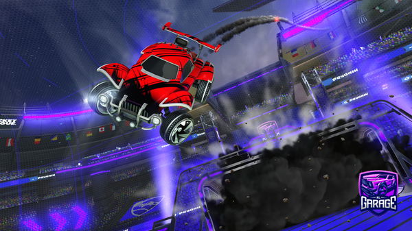 A Rocket League car design from cabbage21