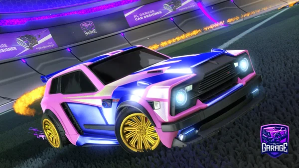 A Rocket League car design from valkyraeRL