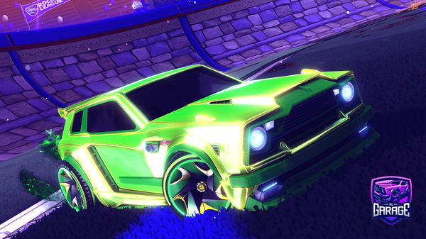 A Rocket League car design from RocketQuest1