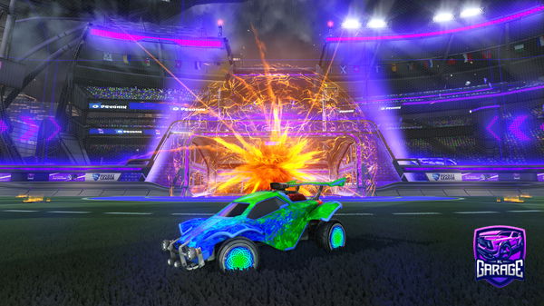 A Rocket League car design from IDgielertbatsbak